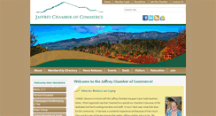 Desktop Screenshot of jaffreychamber.com